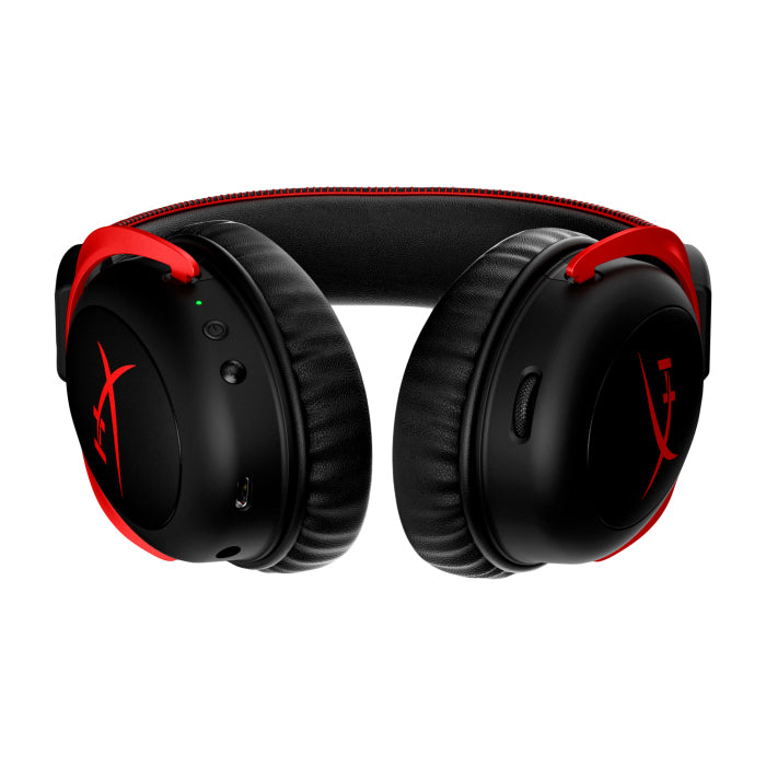 سماعة رأس لاسلكية للألعاب HyperX Cloud II Virtual 7.1 بصوت محيطي - أسود/أحمر 