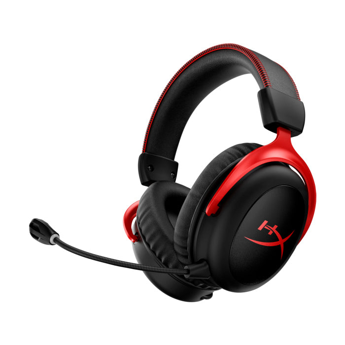 سماعة رأس لاسلكية للألعاب HyperX Cloud II Virtual 7.1 بصوت محيطي - أسود/أحمر 