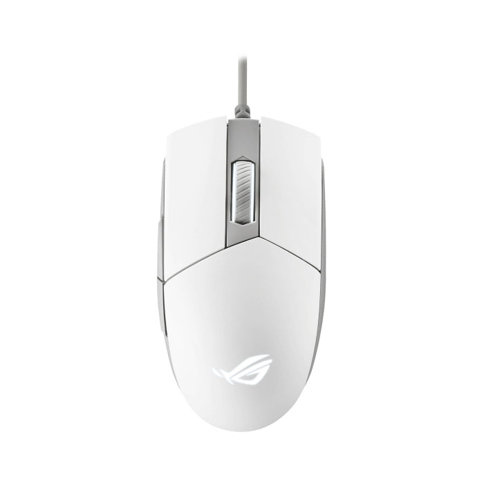 ماوس الألعاب السلكي البصري Asus P516 Rog Strix Impact II Moonlight White 