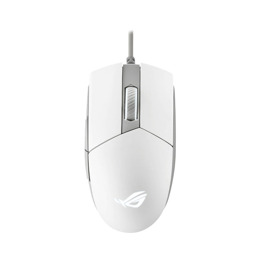 Asus P516 Rog Strix Impact II Moonlight White Optical Wired Gaming Mouse