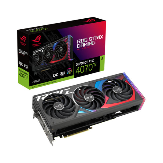 Asus Rog Strix Gaming GeForce RTX 4070 Ti OC Edition 12GB GDDR6X Graphic Card