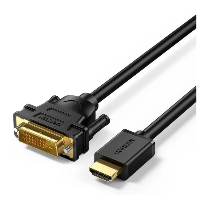 UGreen HDMI to DVI-D 24+1 Cable 2m - Black