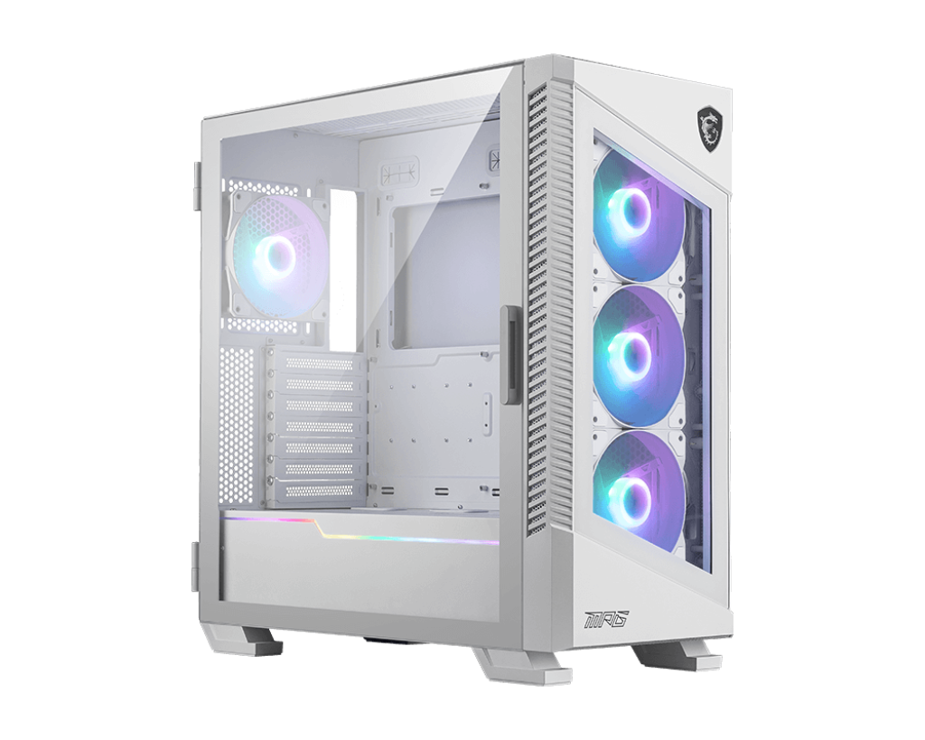 MSI MPG VELOX 100R ATX Case - White