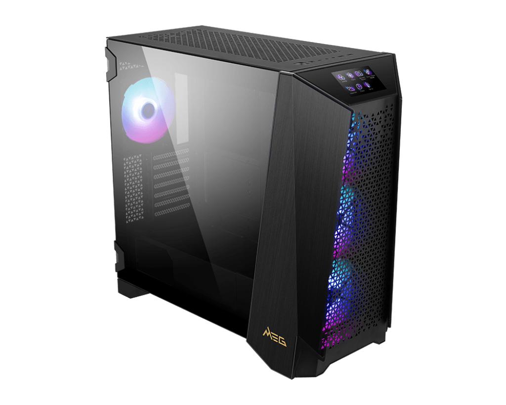 MSI MEG PROSPECT 700R E-ATX Mid-Tower Case - Black