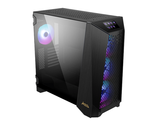 MSI MEG PROSPECT 700R E-ATX Mid-Tower Case - Black