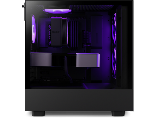 NZXT H Series H5 (2023) Flow RGB Edition ATX Mid Tower - Black