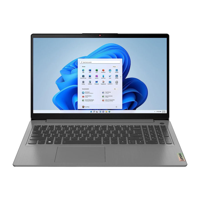 Lenovo IdeaPad 3 15IAU7 Laptop, 12th Gen. Intel Core i7-1255U Processor, 8GB RAM, 512GB SSD, Intel Iris Xe Graphics, 15.6" FHD Display, OS Dos - Arctic Grey