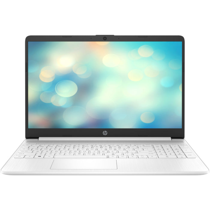 HP Intel Core i7-1255U الجيل الثاني عشر، 8 جيجابايت رام، 512 جيجابايت SSD، Intel Iris X Graphics - شاشة 15.6 بوصة عالية الدقة - أبيض ثلجي