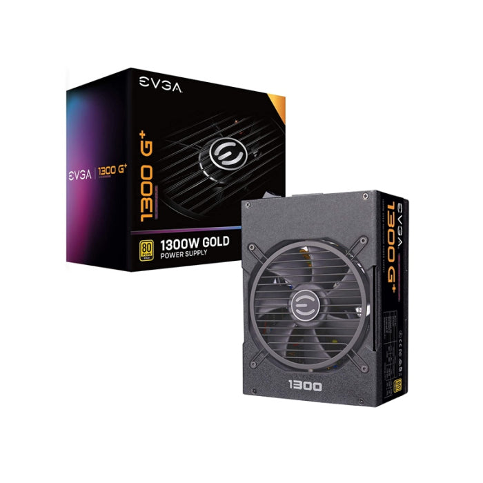 EVGA SuperNOVA 1300 GT 80+ Gold معياري بالكامل 1300 وات مزود طاقة في وضع Eco مع مروحة FDB 