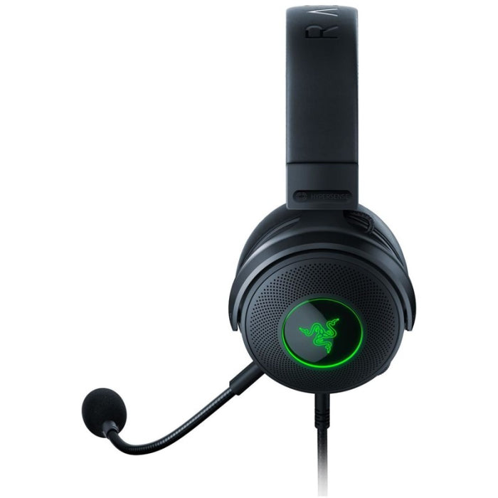 Razer Kraken V3 HyperSense Wired USB Gaming Headset Haptic Technology - Black