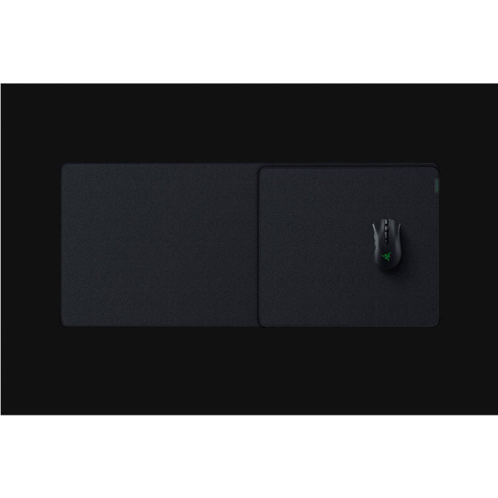 Razer Strider Hybrid Gaming Mouse Mat with A Soft Base and Smooth Glide XXL - Black