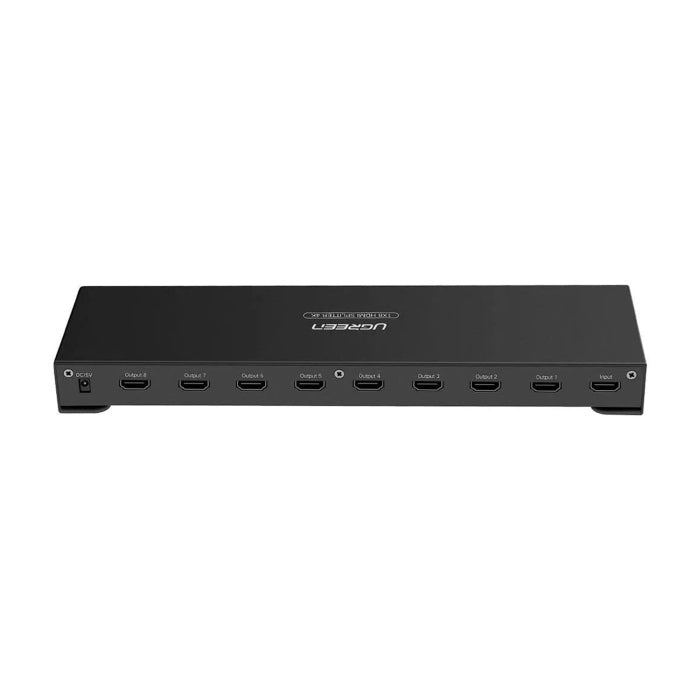 UGreen 1 Input Port 8 Output Port HDMI Amplifier Splitter - Black