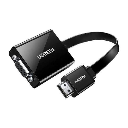 UGreen HDMI to VGA Converter With Audio 25cm - Black