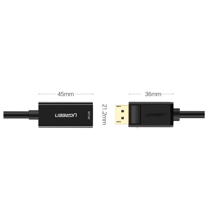 UGreen DisplayPort to HDMI Converter - Black