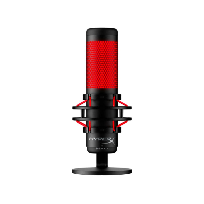 HyperX QuadCast USB Microphone - Black/Red