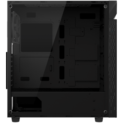 GIGABYTE C200 Glass Mid Tower Case - Black