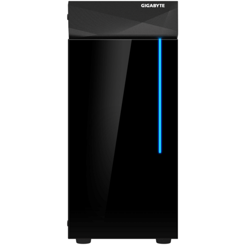 GIGABYTE C200 Glass Mid Tower Case - Black