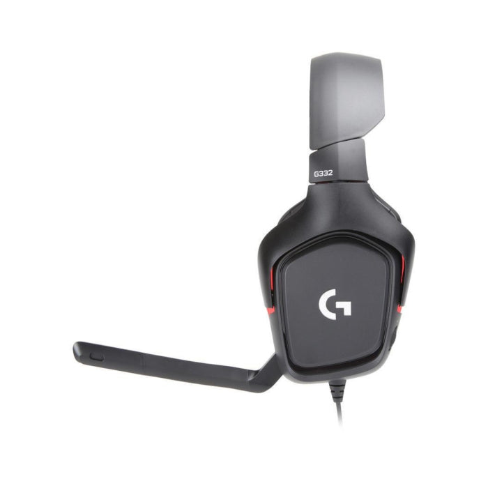 Logitech G332 Stereo (3.5mm) Gaming Headset For PC,Playsation,Xbox,Switch & Mobile Devices