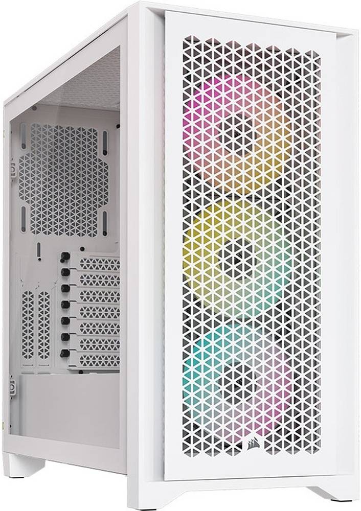 CORSAIR 4000D RGB Airflow Case - White