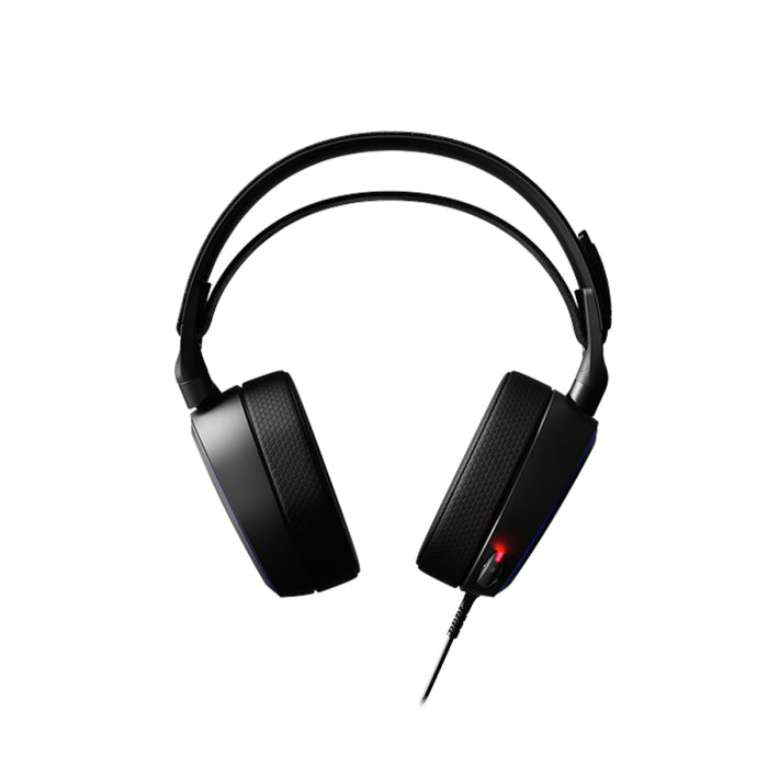 سماعة الألعاب SteelSeries Arctis Pro عالية الدقة USB/3.5 ملم DTS مع خاصية إلغاء الضوضاء لأجهزة الكمبيوتر الشخصية وأجهزة PS وXbox One وSwitch والأجهزة المحمولة 