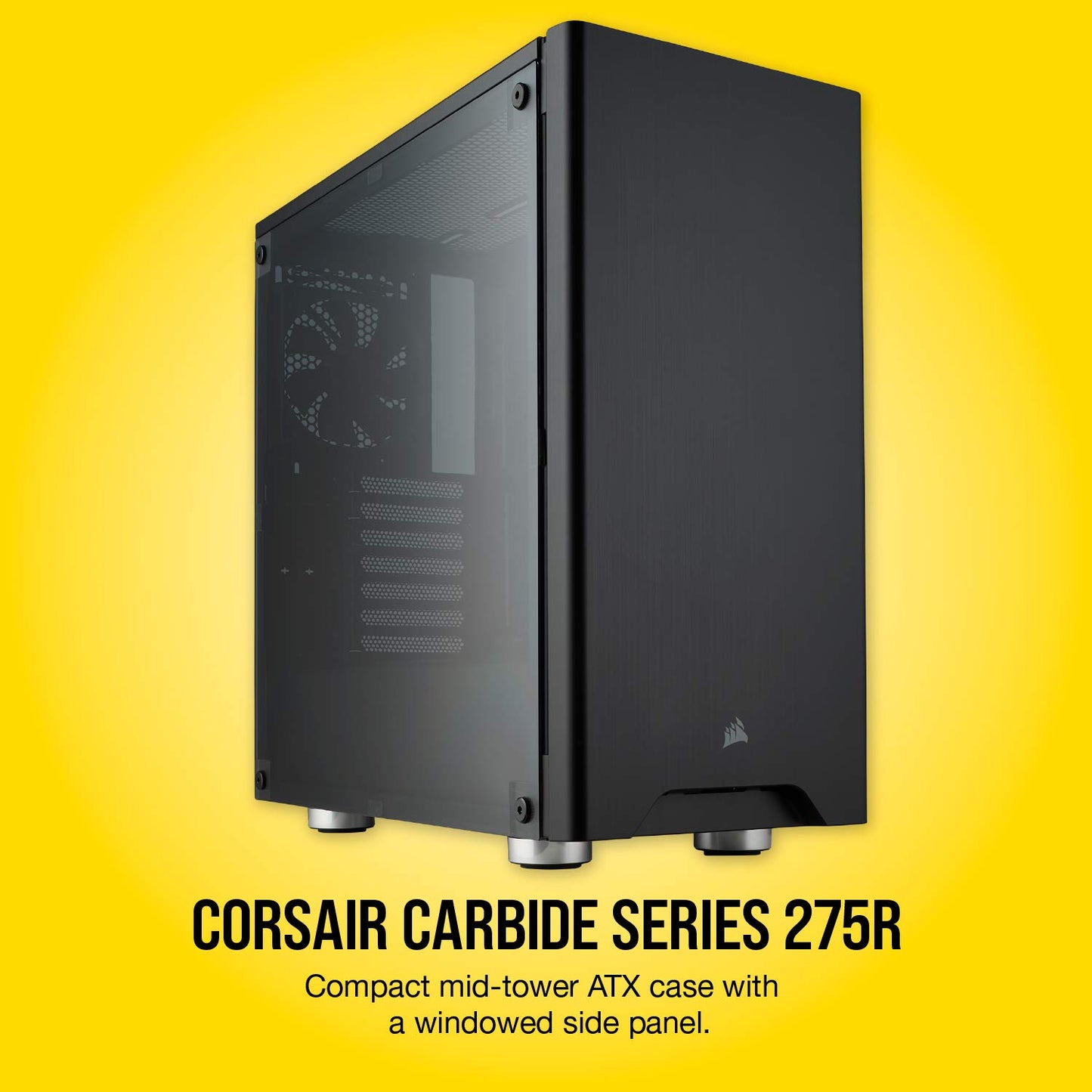 CORSAIR 275R Carbide Series Mid Tower Case - Black