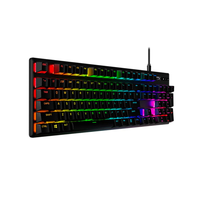 HyperX Alloy Origins PBT RGB Wired Mechanical Gaming Keyboard Linear HX Red Switch Eng/Arb For PC,PS5,PS4,Xbox Series X|S & Xbox One