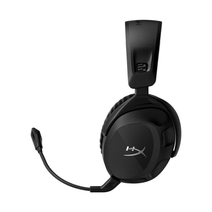 سماعة الألعاب اللاسلكية HyperX Cloud Stinger 2 المزودة بميكروفون مانع للضوضاء DTS® Headphone:X® Spatial Audio للكمبيوتر الشخصي - أسود 