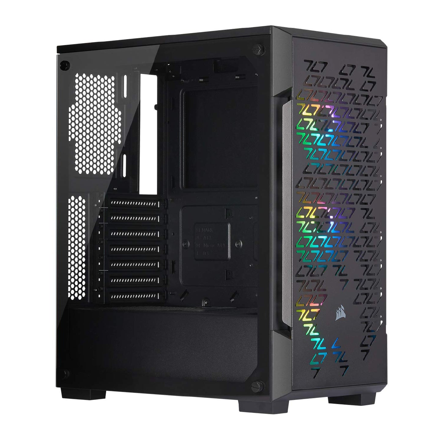 CORSAIR iCUE 220T RGB Airflow Mid Tower Case - Black