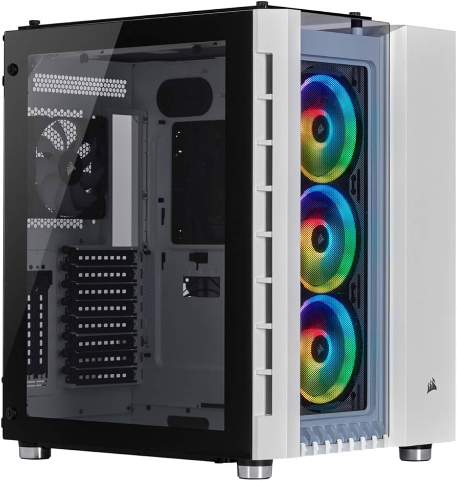 CORSAIR Crystal Series 680X RGB Mid Tower Case - White