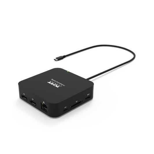 Port Designs USB-C 2X4K Travel Docking Station For USB-C 3.1 Gen 2