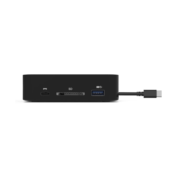 Port Designs USB-C 2X4K Travel Docking Station For USB-C 3.1 Gen 2