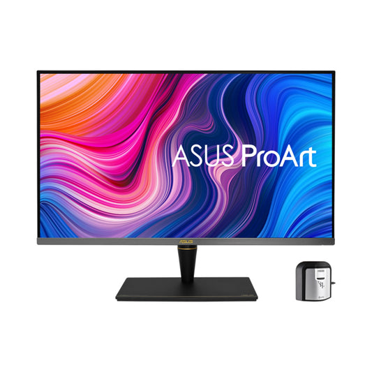 شاشة Asus ProArt Display PA32UCX-K 4K HDR IPS Mini LED الاحترافية - 32 بوصة، 1200 شمعة في المتر المربع، 10 بت، Dolby Vision، Adobe RGB، 100% sRGBThunderbolt™ 3، Calman Ready، تكامل ColourSpace 