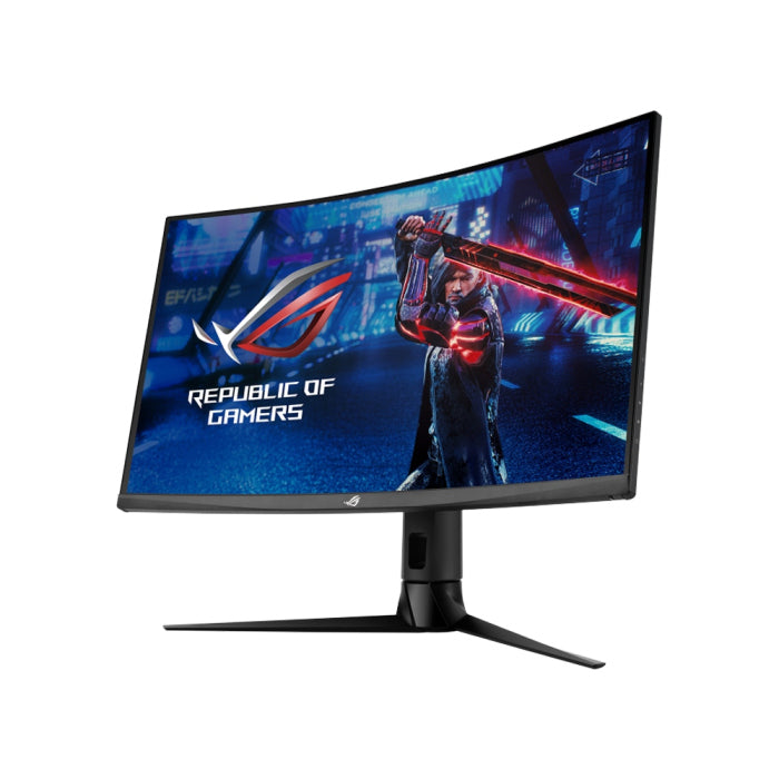 Asus ROG Strix XG32VC 32" VA 170Hz 1ms WQHD-2K HDR AMD Free-Sync USB-C/KVM Switch Support Ultrafast Gaming Monitor