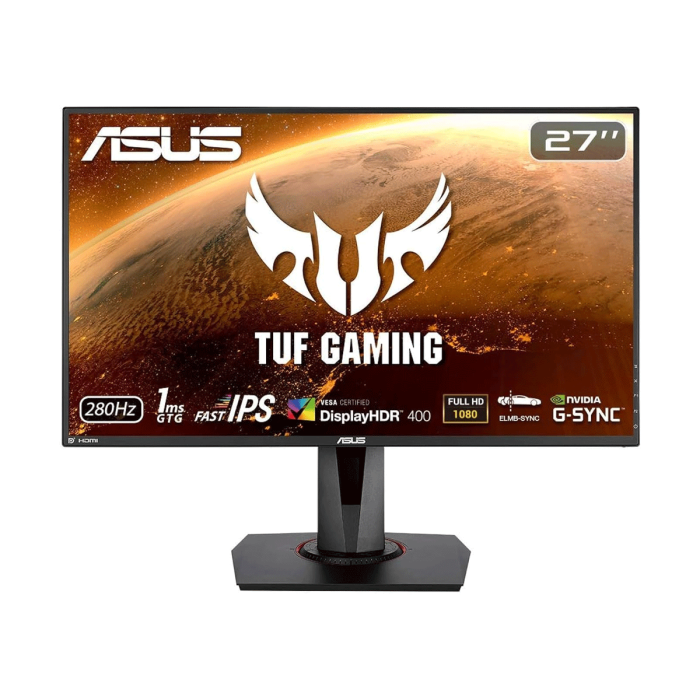 شاشة الألعاب Asus 27 بوصة IPS 280 هرتز 1 مللي ثانية FHD (1920x1080) TUF - VG279QM 