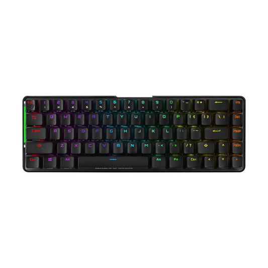 Asus M602 Rog Falchion Ace 65% Wired RGB Mechanical Gaming Keyboard NX Red Switch Linear & Swift (Arabic) - Black