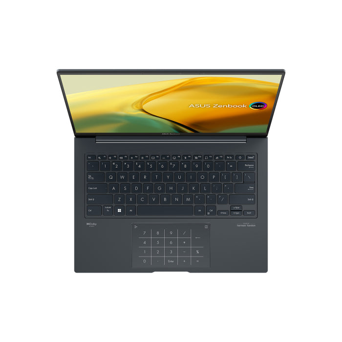 Asus ZenBook Q420VA-EVO Core i7-13700H 16GB RAM 512GB SSD Intel Iris Xe Graphics 14.5" 2.8K OLED (120Hz) Touch Display Windows 11 - Grey