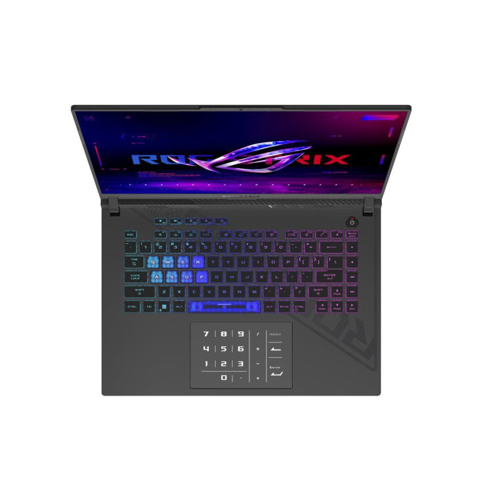 ASUS ROG Strix G16 (2023) Gaming Laptop, 16" WUXGA 16:10 165Hz Display, Intel Core i7-13650HX, 16GB RAM, 512GB SSB, GeForce RTX 4060 8GB, ENG Keyboard, Win 11 Home, Black