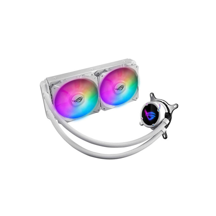 Asus Rog Strix LC 240 RGB Liquid CPU Cooler - White