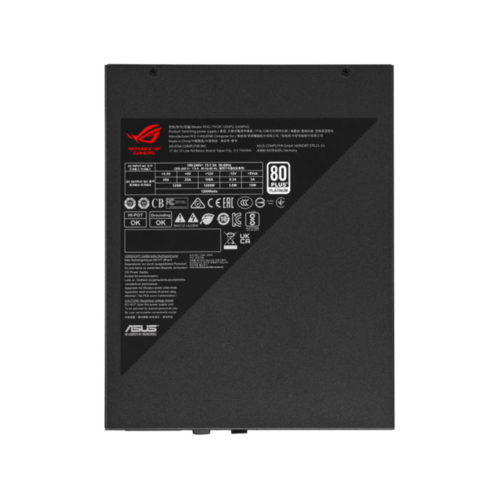 Asus Rog Thor 80PLUS PLATINUM II 1200W Gaming Power Supply