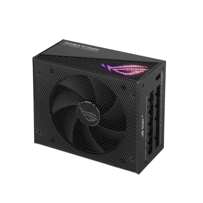 مزود طاقة Asus ROG STRIX 1200G Aura Edition Gold، معياري - أسود 