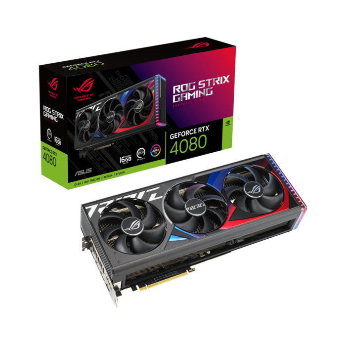 Asus Rog Strix Gaming GeForce RTX 4080 16GB GDDR6X Graphics Card