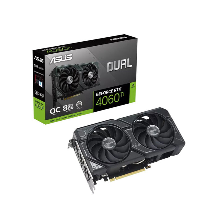 Asus Dual GeForce RTX 4060 Ti OC Edition 8GB GDDR6 Graphic Card