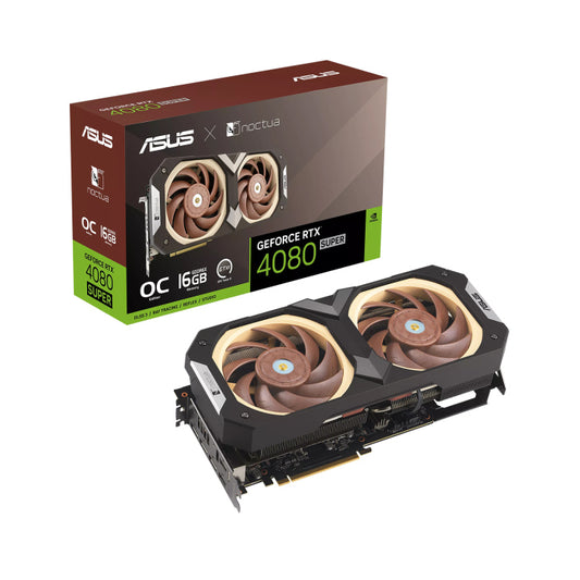 Asus Noctua Dual Fan GeForce RTX 4080 Super OC Edition 16GB GDDR6X Graphic Card