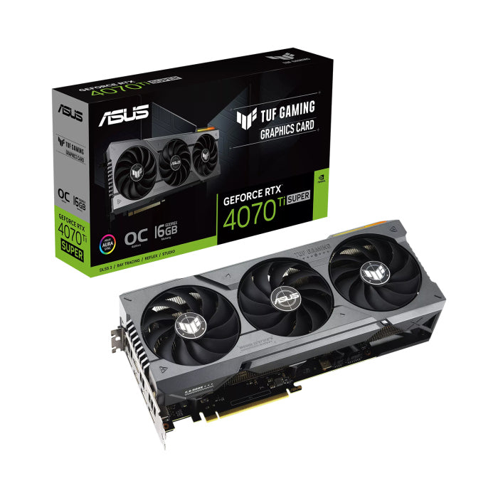 Asus Tuf Gaming GeForce RTX 4070Ti Super OC Edition 16GB GDDR6X Graphic Card