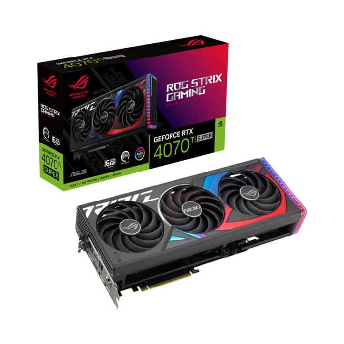 Asus Rog Strix Gaming GeForce RTX 4070Ti Super 16GB GDDR6X DLSS 3 Graphic Card