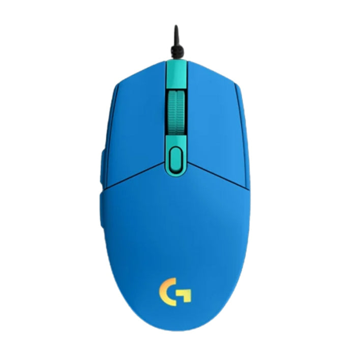 Logitech G203 Lightsync RGB Upto 8,000 DPI Wired Gaming Mouse - Blue