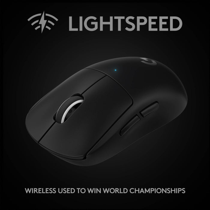 Logitech G PRO X SUPERLIGHT Wireless Gaming Mouse - Black