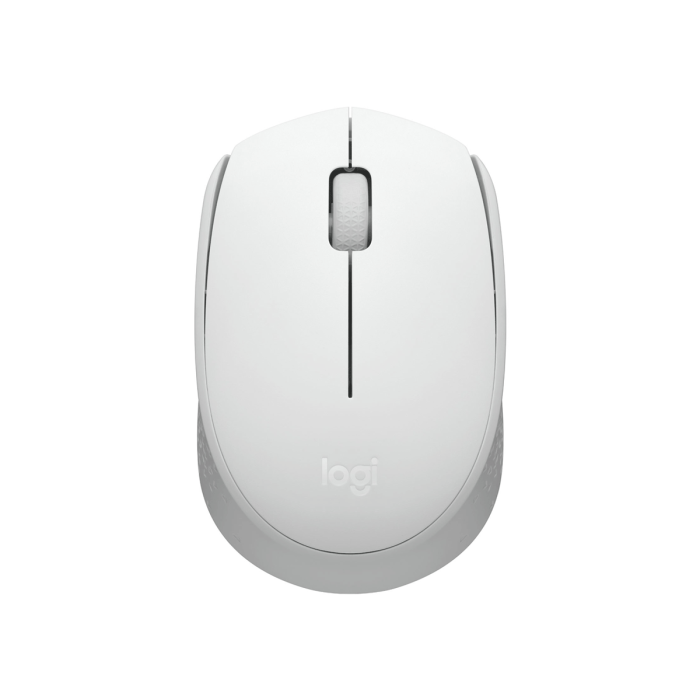 Logitech M171 mouse Ambidextrous RF Wireless Optical - White