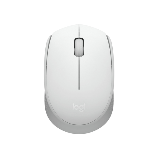 Logitech M171 mouse Ambidextrous RF Wireless Optical - White