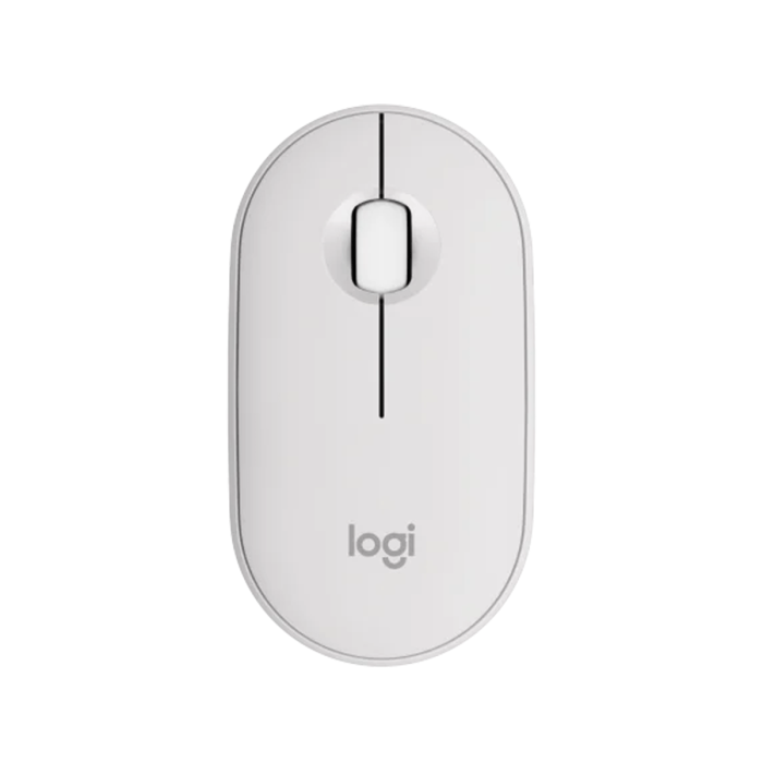 Logitech Pebble 2 M350s Wireless Bluetooth Mouse - Tonal White